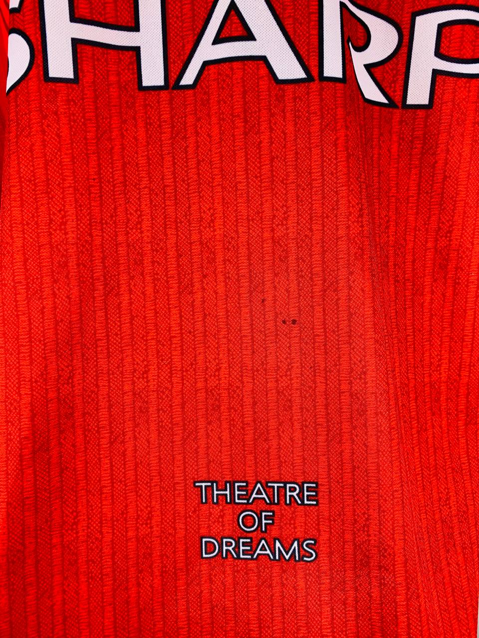 MANCHESTER UNITED 1996/1998 HOME SHIRT #7 CANTONA [XXL]