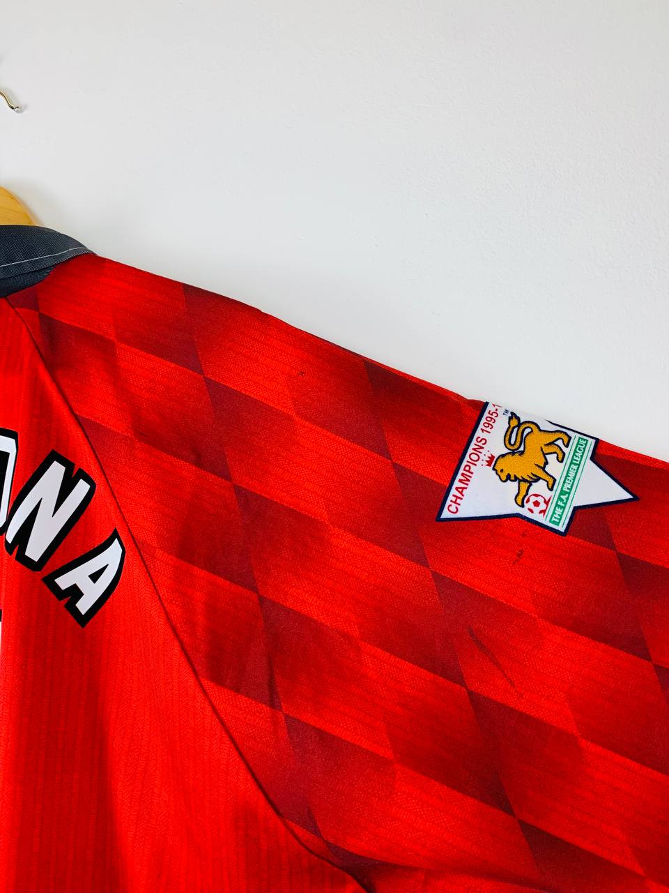 MANCHESTER UNITED 1996/1998 HOME SHIRT #7 CANTONA [XXL]