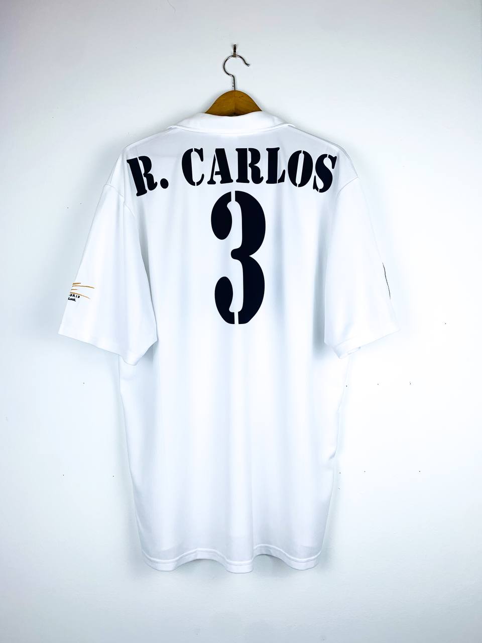 REAL MADRID 2002/2003 HOME SHIRT #3 R.CARLOS
