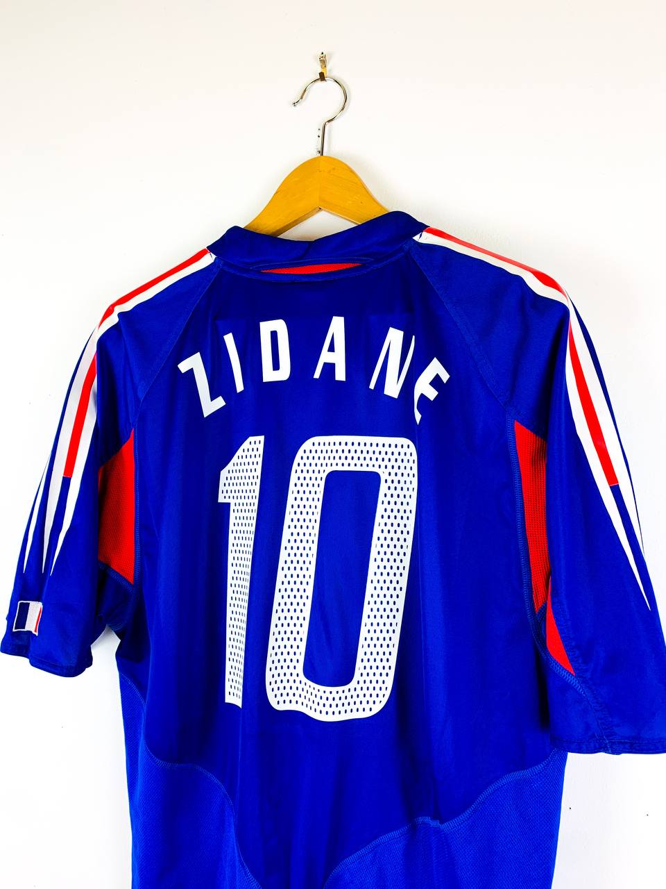 FRANCE 2004/2006 HOME SHIRT #10 ZIDANE
