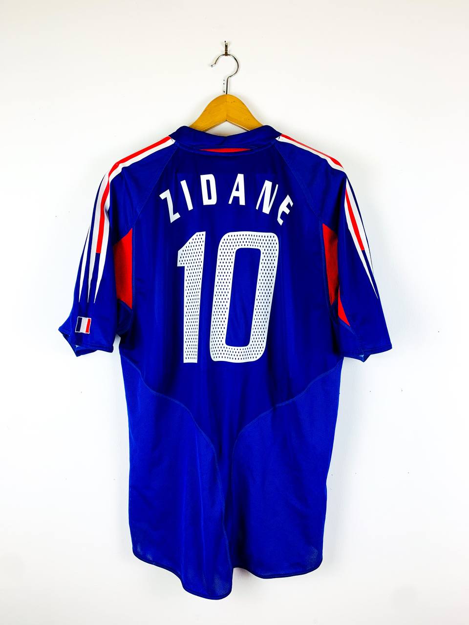 FRANCE 2004/2006 HOME SHIRT #10 ZIDANE