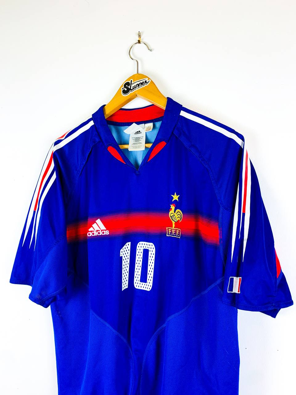 FRANCE 2004/2006 HOME SHIRT #10 ZIDANE