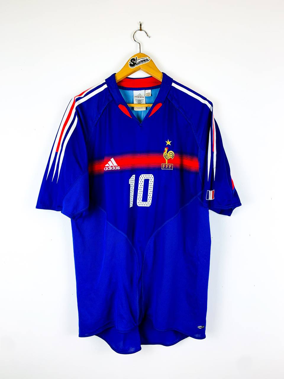 FRANCE 2004/2006 HOME SHIRT #10 ZIDANE