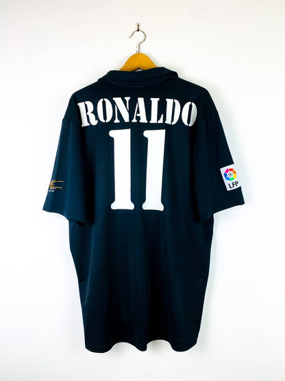 REAL MADRID 2002/2003 AWAY SHIRT #11 RONALDO