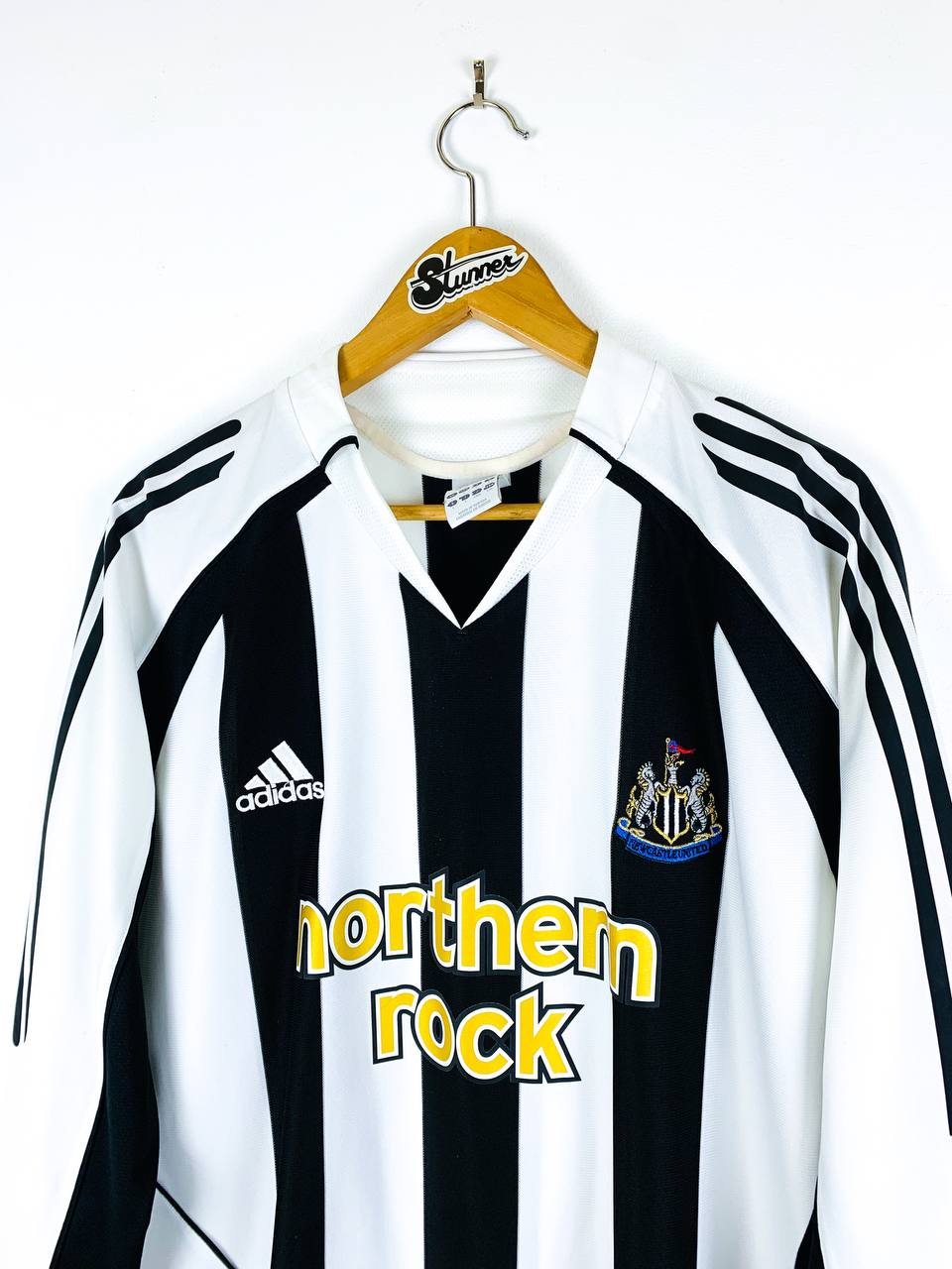 NEWCASTLE UNITED 2005/2007 HOME SHIRT #9 SHEARER [L/S]