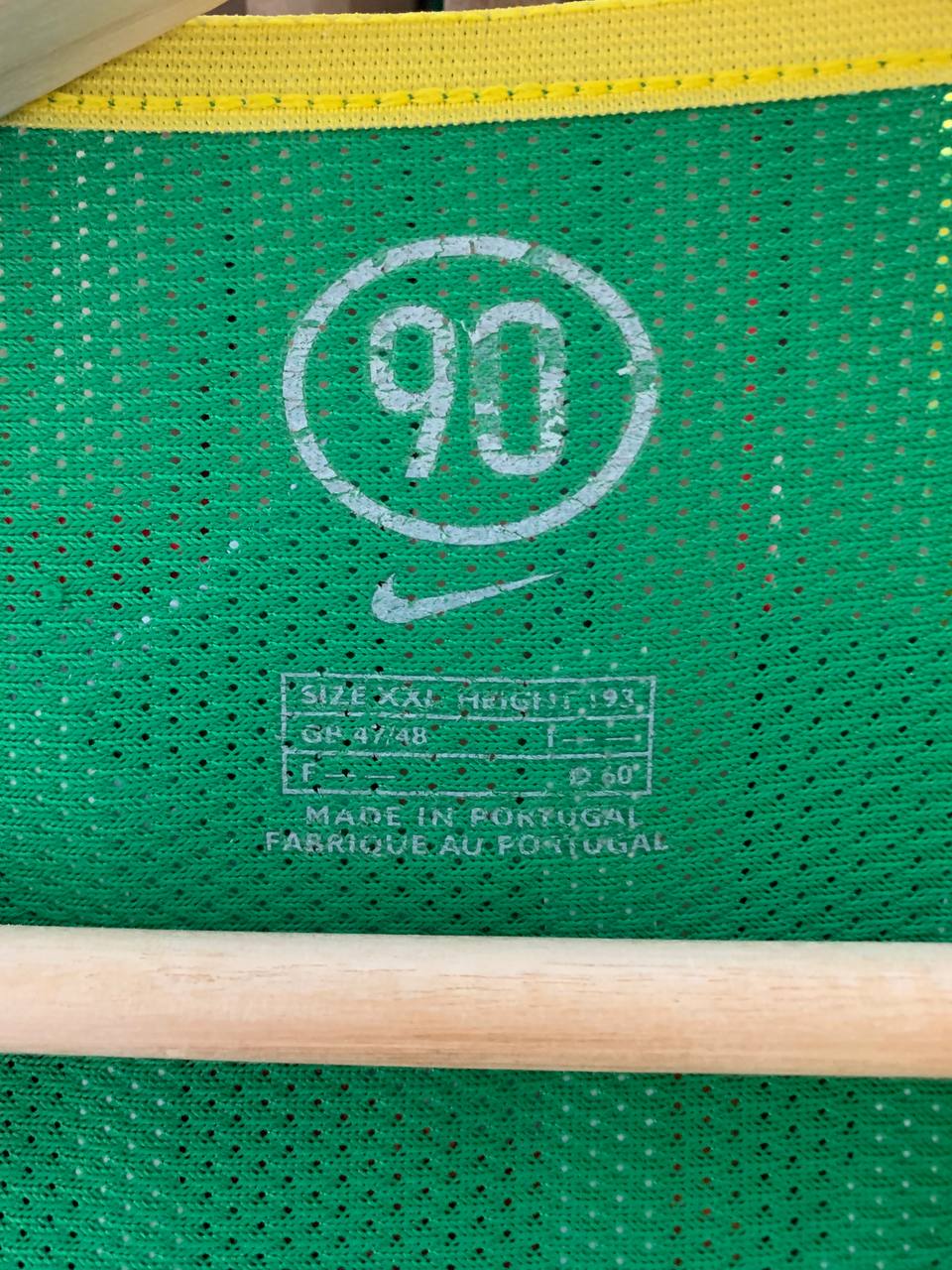 BRAZIL 2004/2006 HOME SHIRT #10 RONALDINHO [XXL]