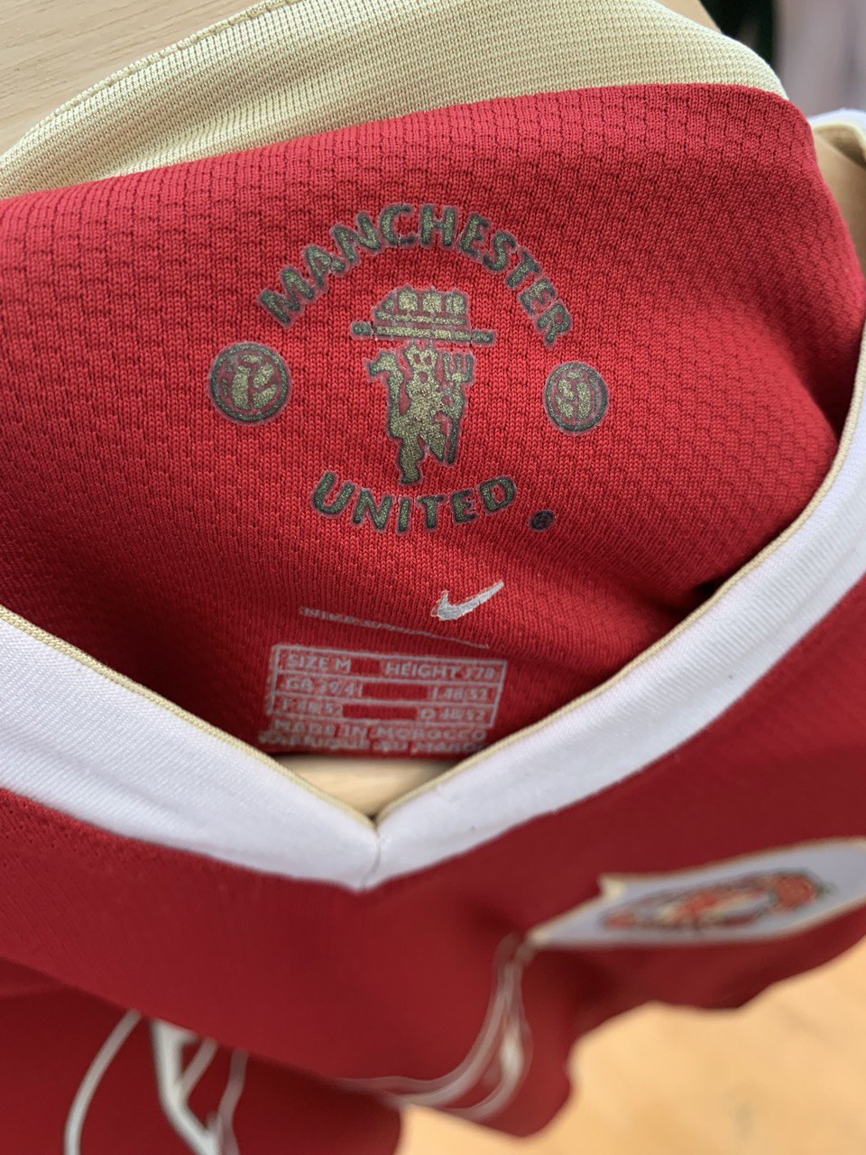 MANCHESTER UNITED 2006/2007 HOME SHIRT #7 RONALDO