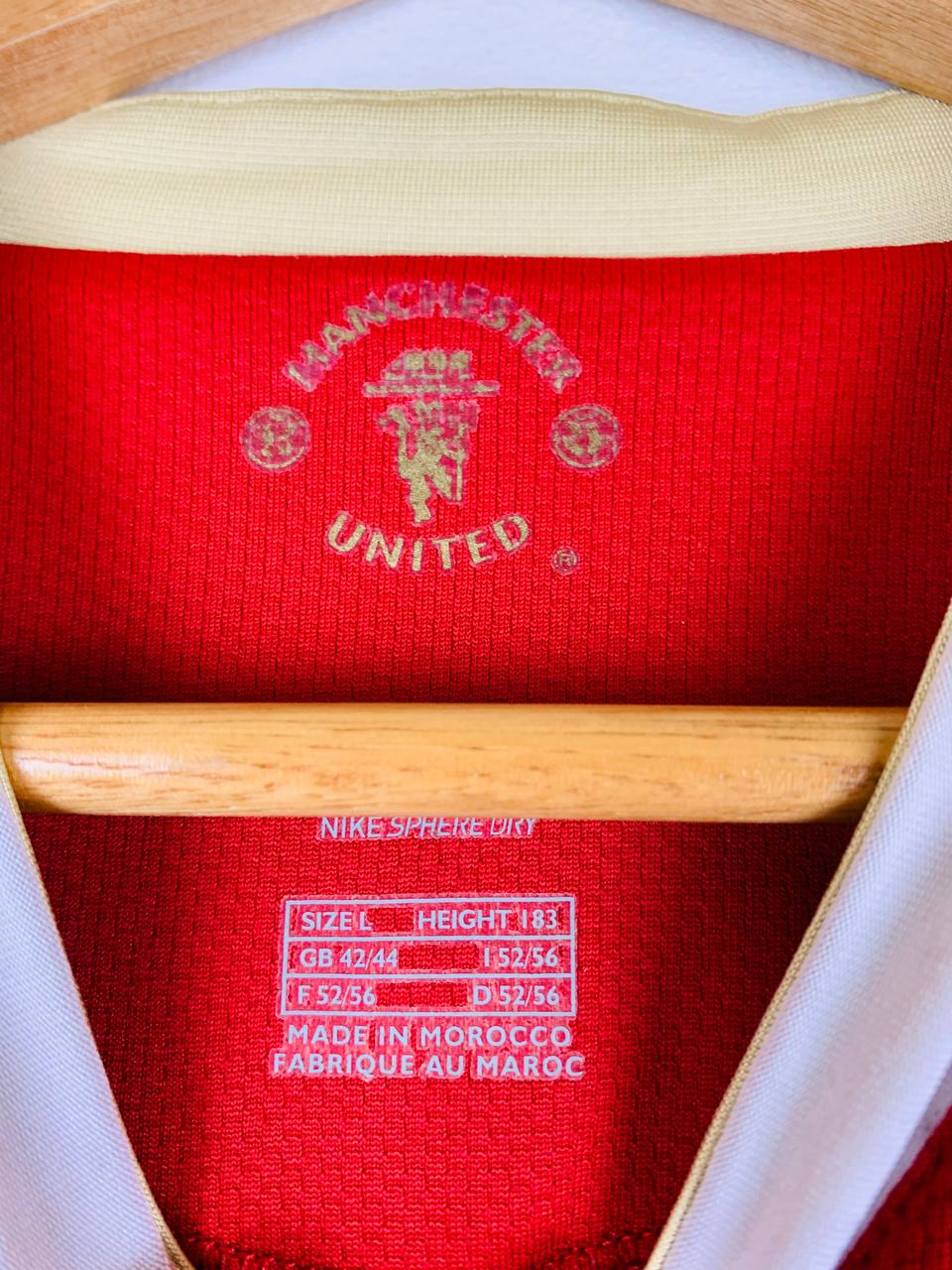 MANCHESTER UNITED 2006/2007 HOME SHIRT #8 ROONEY