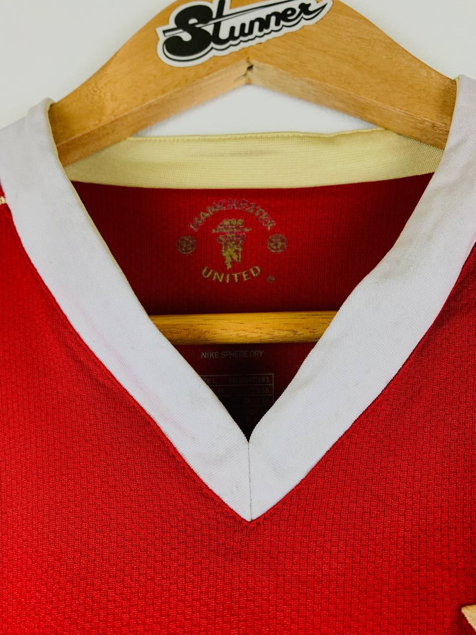 MANCHESTER UNITED 2006/2007 HOME SHIRT #8 ROONEY