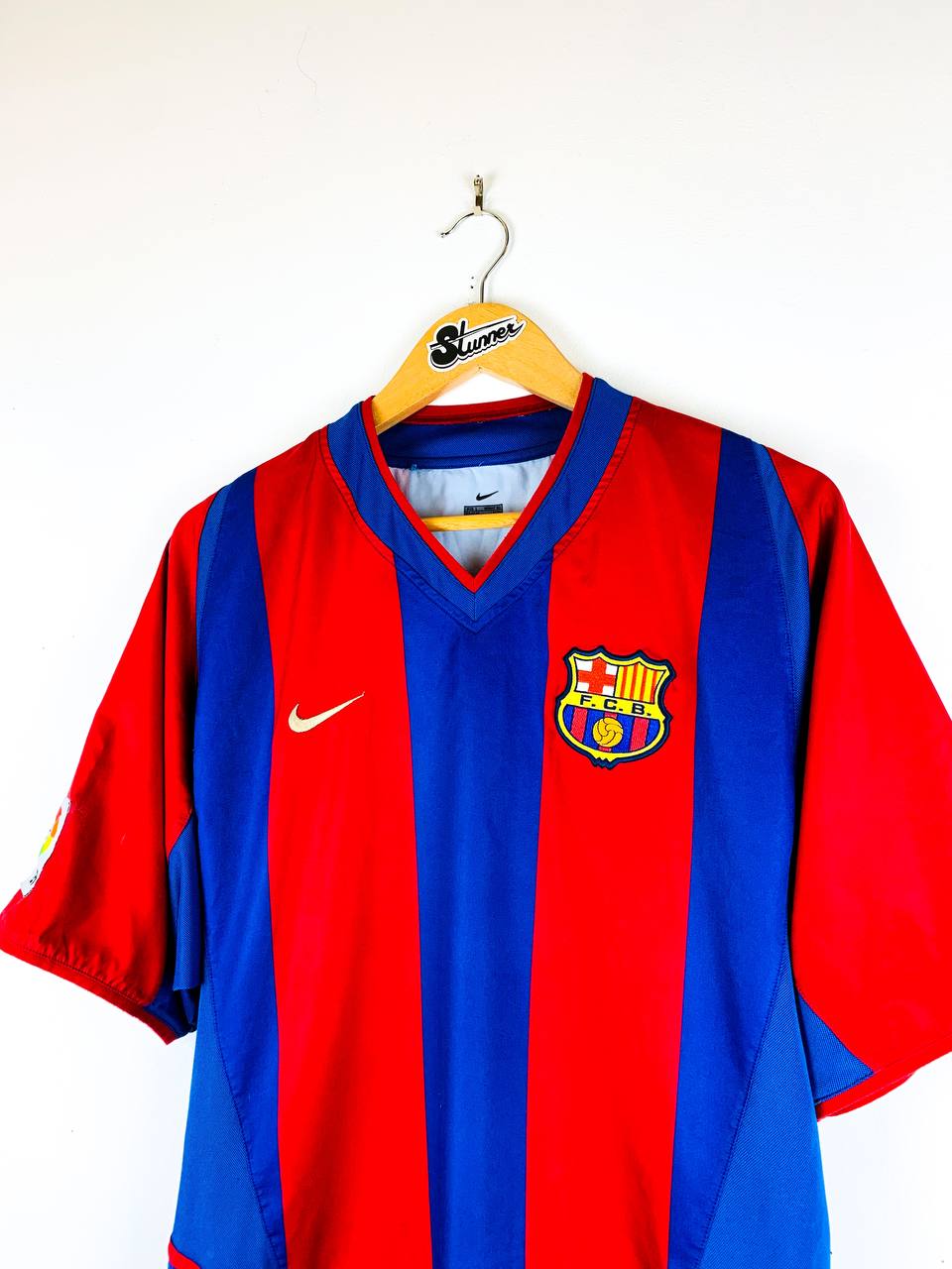 BARCELONA 2002/2003 HOME SHIRT #5 PUYOL