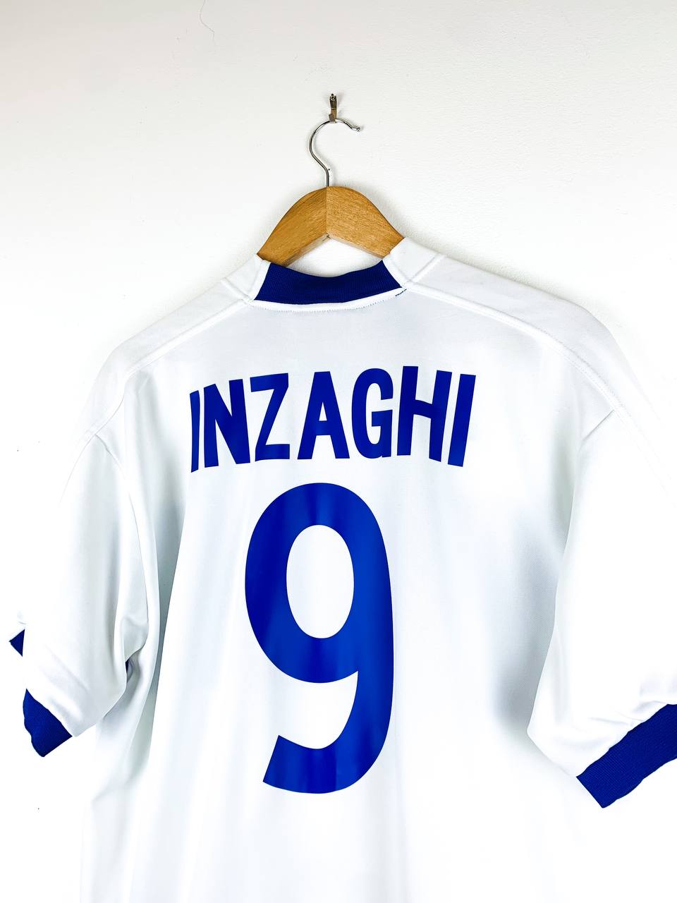 ITALY 1999/2000 AWAY SHIRT #9 INZAGHI