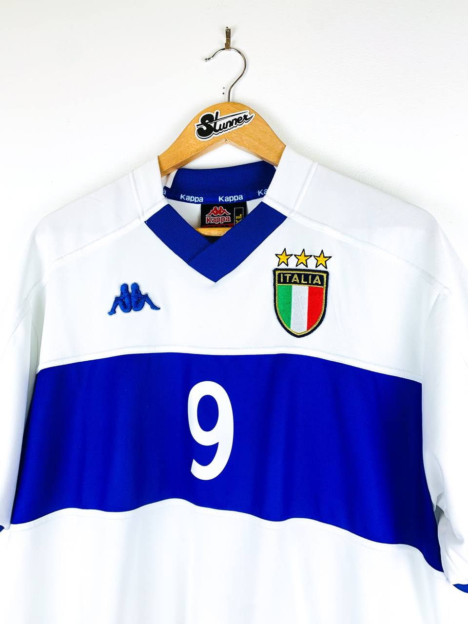 ITALY 1999/2000 AWAY SHIRT #9 INZAGHI