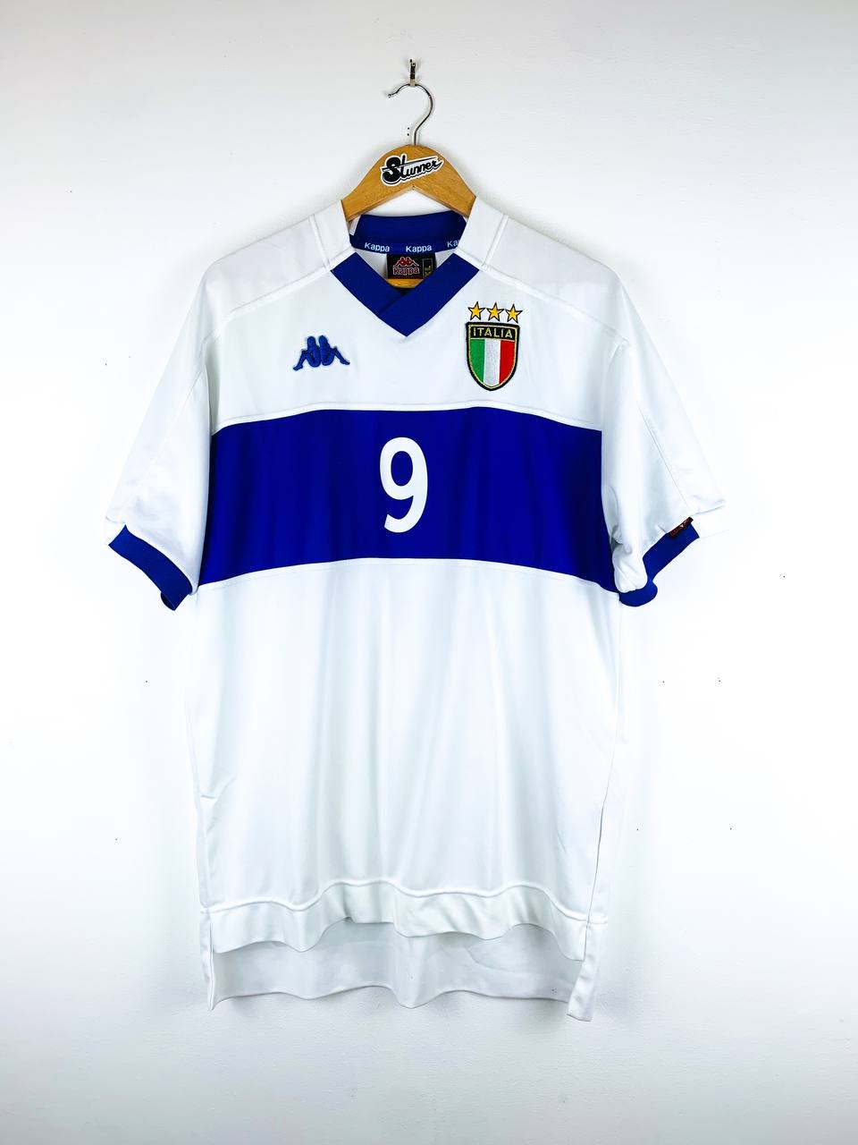 ITALY 1999/2000 AWAY SHIRT #9 INZAGHI