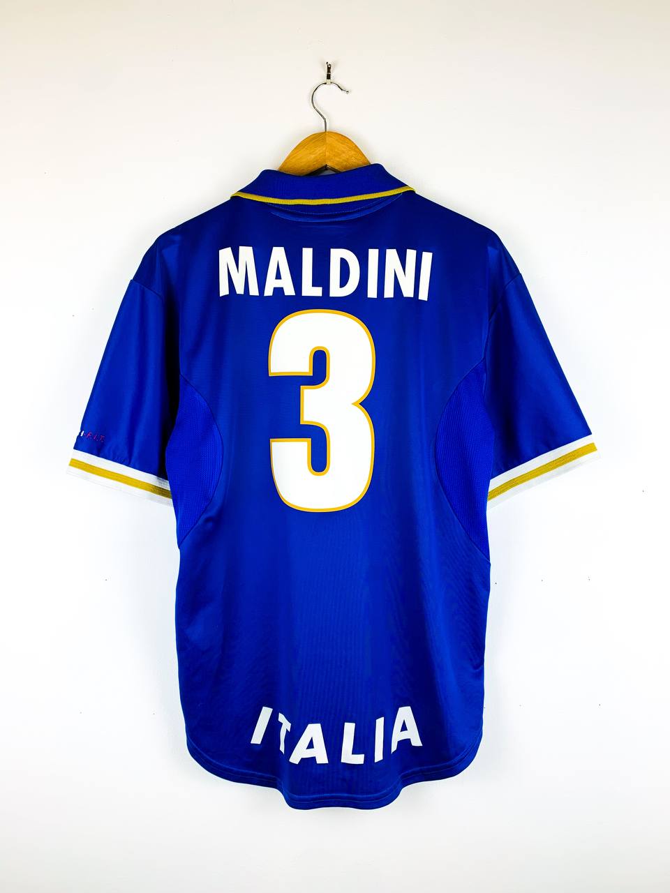 ITALY 1996/1997 HOME SHIRT #3 MALDINI