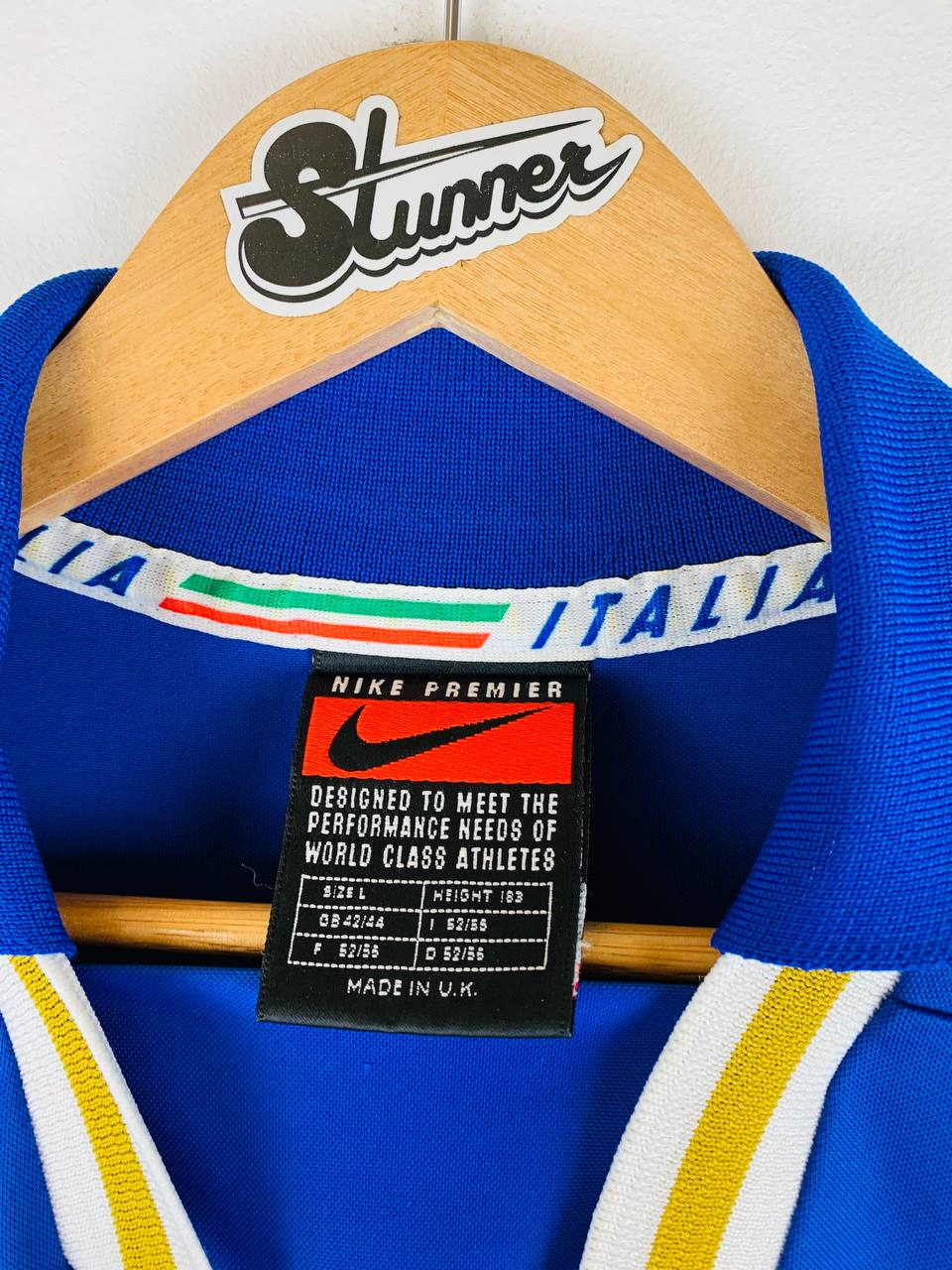 ITALY 1996/1997 HOME SHIRT #3 MALDINI
