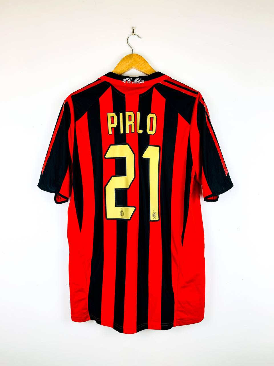 AC MILAN 2005/2006 HOME SHIRT #21 PIRLO