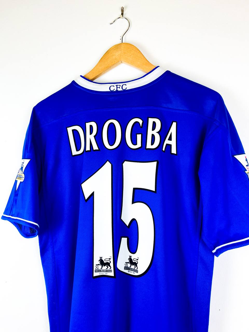 CHELSEA 2003/2005 HOME SHIRT #15 DROGBA