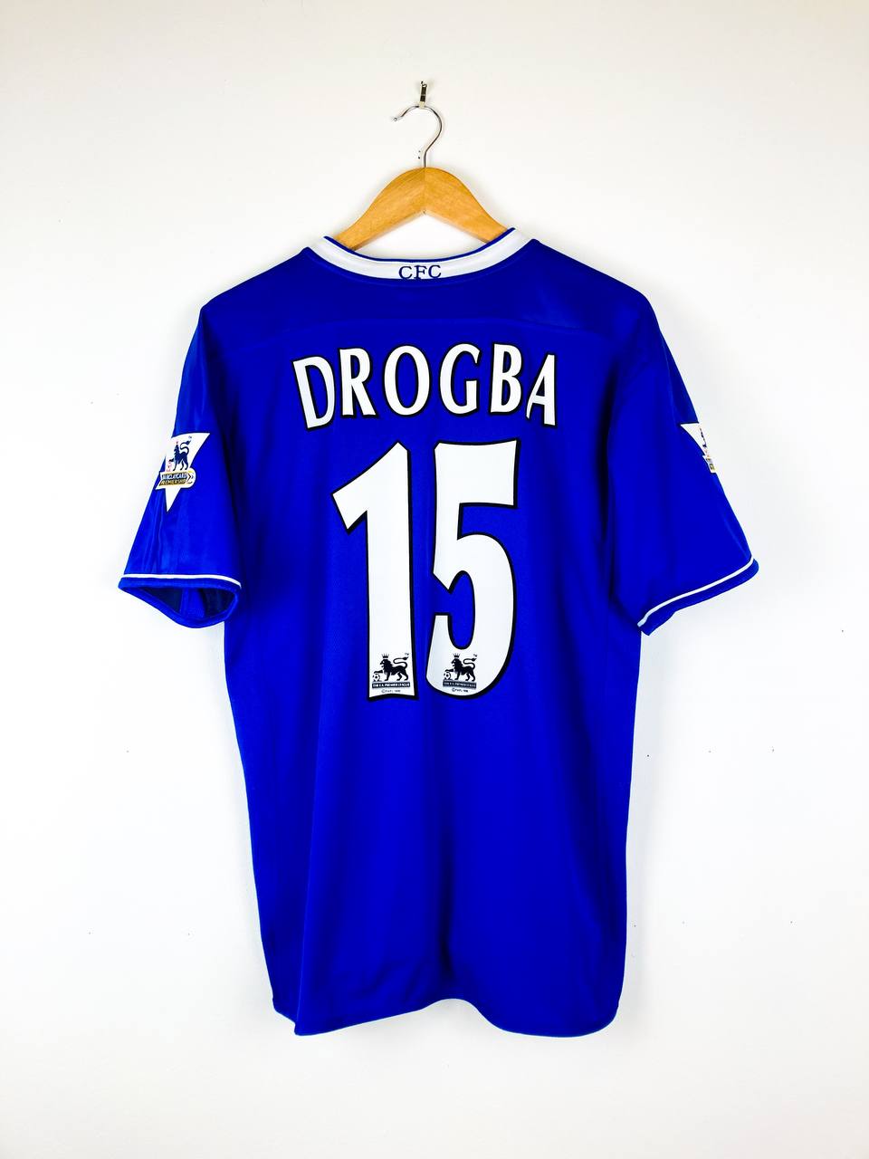 CHELSEA 2003/2005 HOME SHIRT #15 DROGBA