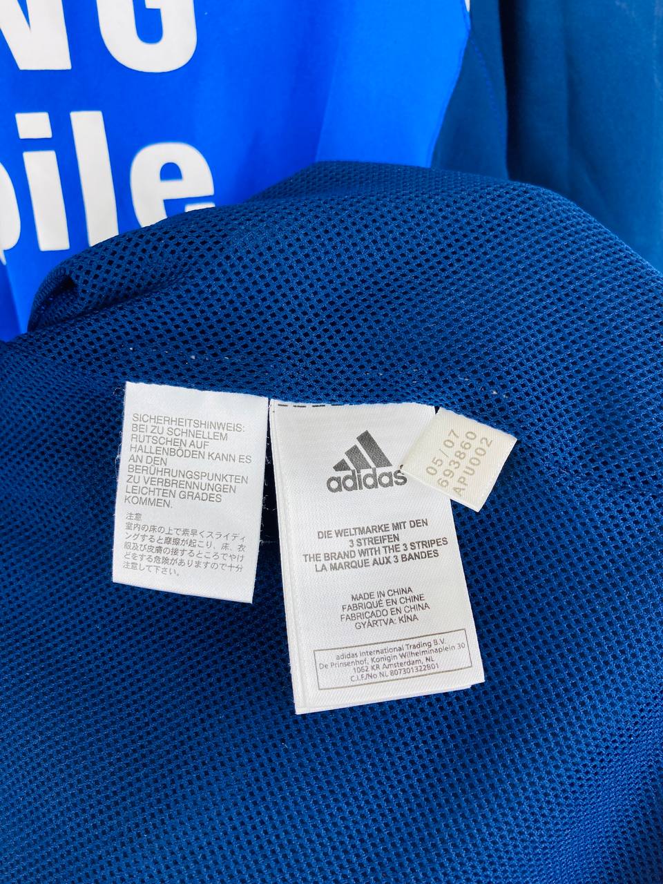 CHELSEA 2007/2008 TRAINING ZIP TOP