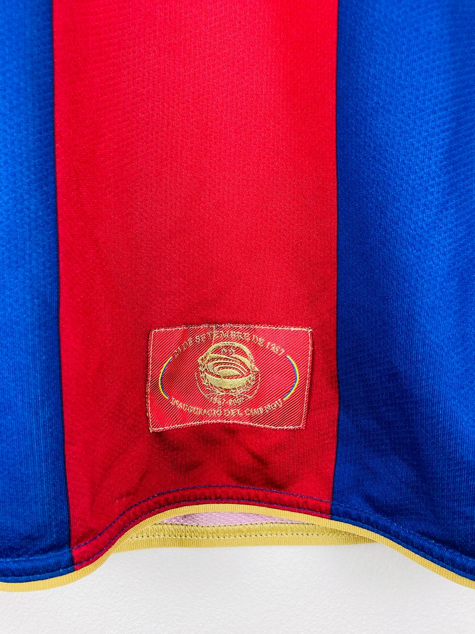 BARCELONA 2007/2008 HOME SHIRT #19 MESSI [XL]