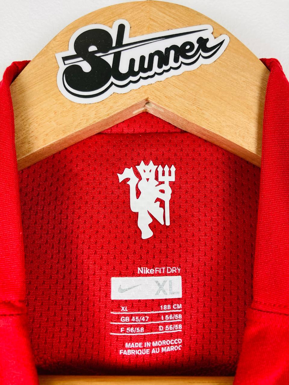 MANCHESTER UNITED 2007/2009 HOME SHIRT #7 RONALDO