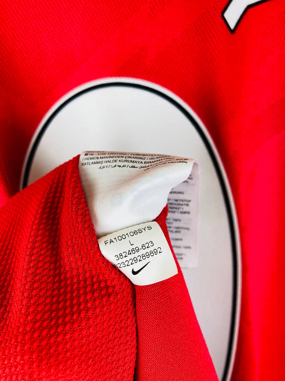 MANCHESTER UNITED 2010/2011 HOME SHIRT #10 ROONEY