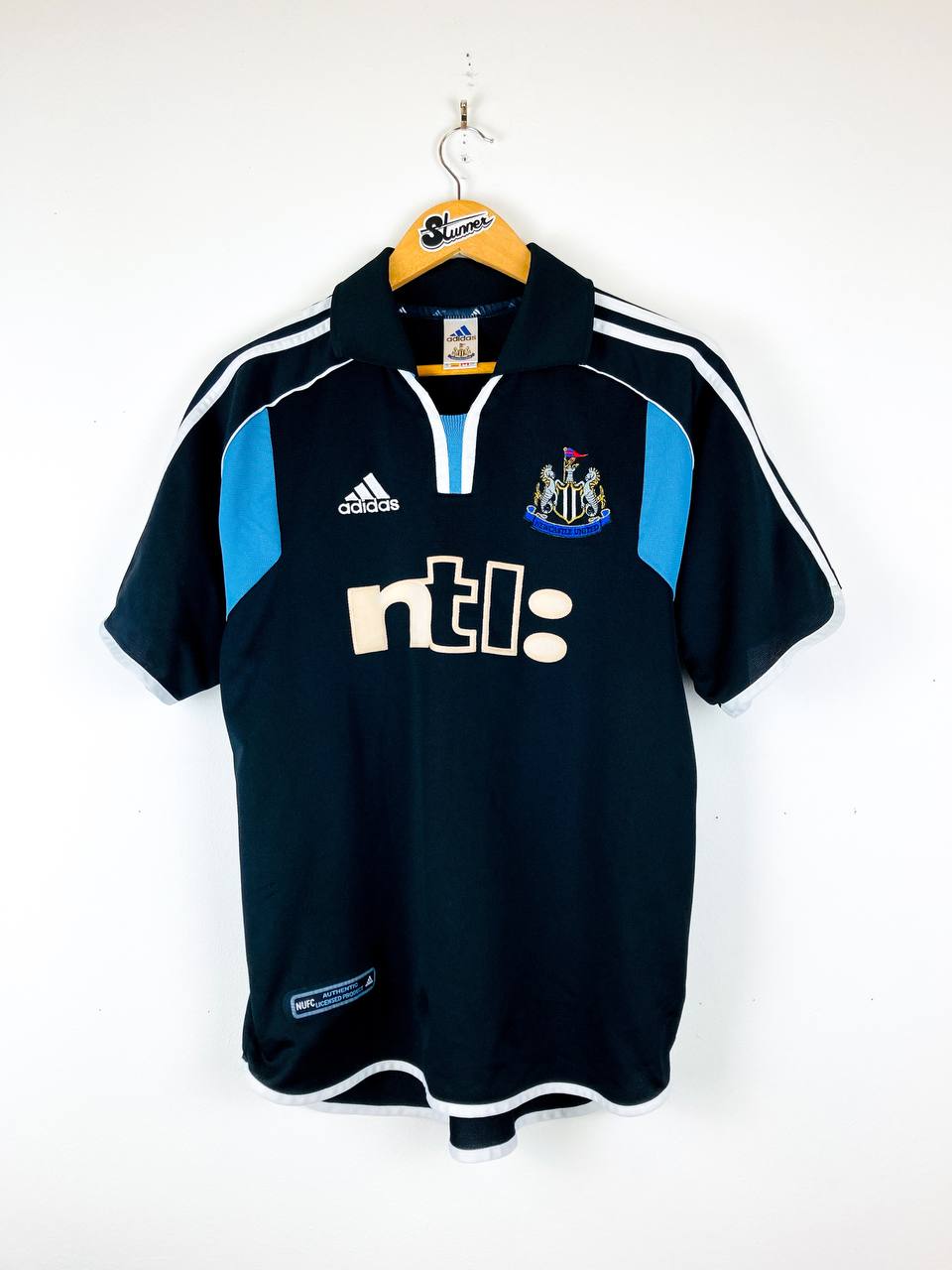 NEWCASTLE UNITED 2000/2001 AWAY SHIRT #9 SHEARER