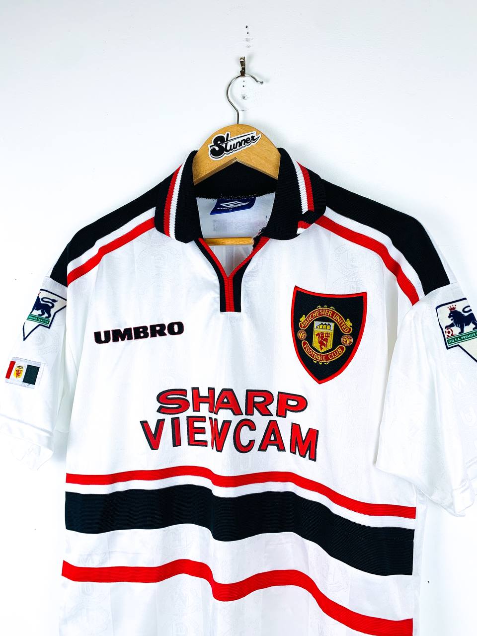 MANCHESTER UNITED 1997/1999 AWAY SHIRT #7 BECKHAM