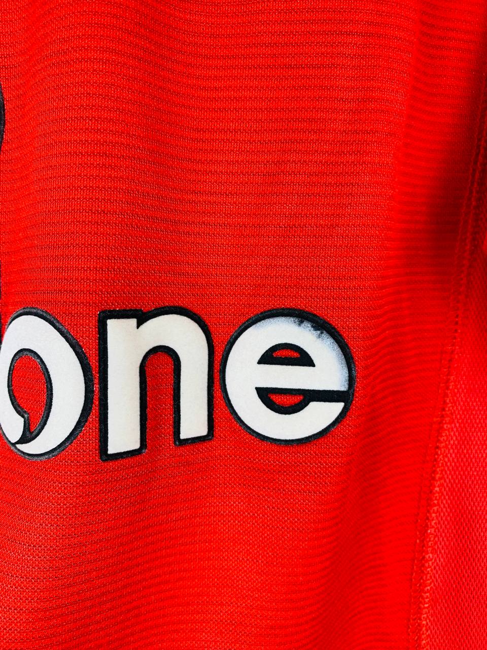 MANCHESTER UNITED 2000/2002 HOME SHIRT #7 BECKHAM [S]