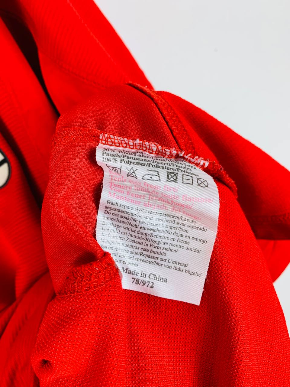 MANCHESTER UNITED 2000/2002 HOME SHIRT #7 BECKHAM [XL]