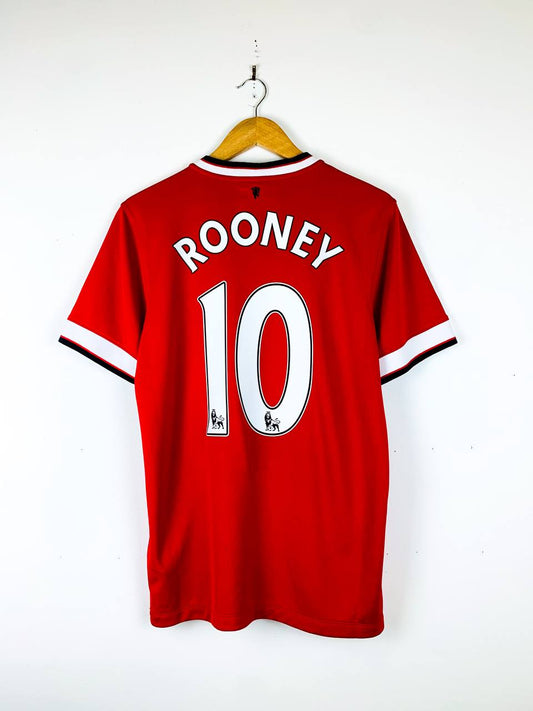 MANCHESTER UNITED 2014/2015 HOME SHIRT #10 ROONEY