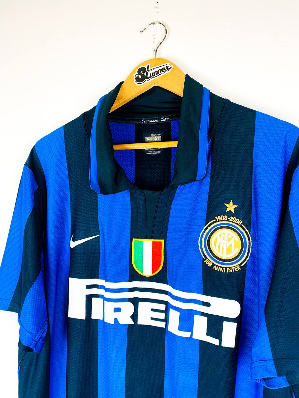 INTER MILAN 2007/2008 HOME SHIRT #8 IBRAHIMOVIC