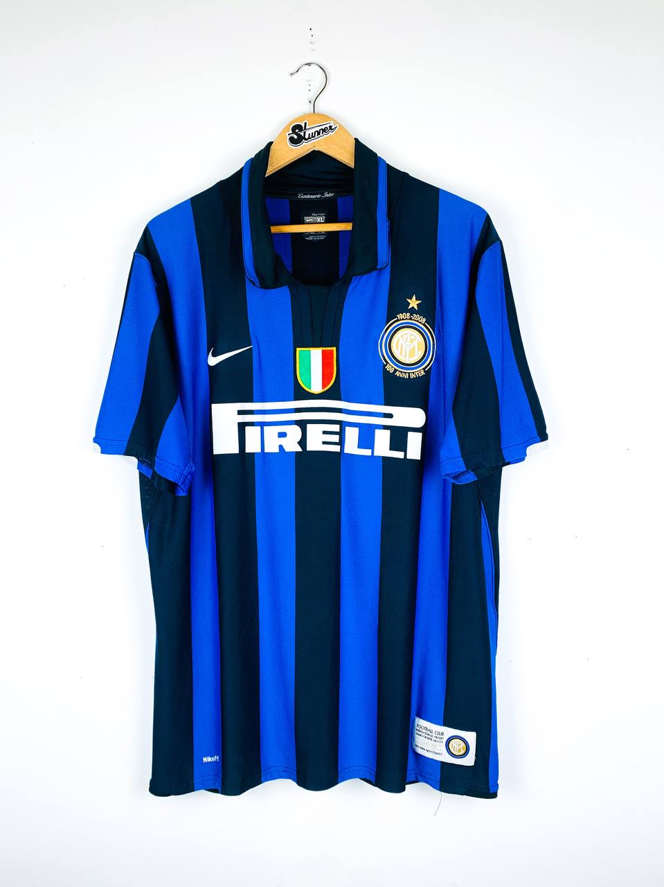 INTER MILAN 2007/2008 HOME SHIRT #8 IBRAHIMOVIC