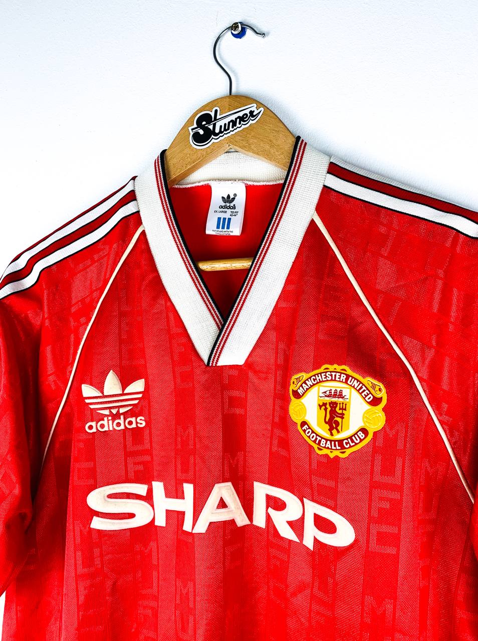 MANCHESTER UNITED 1988/1990 HOME SHIRT