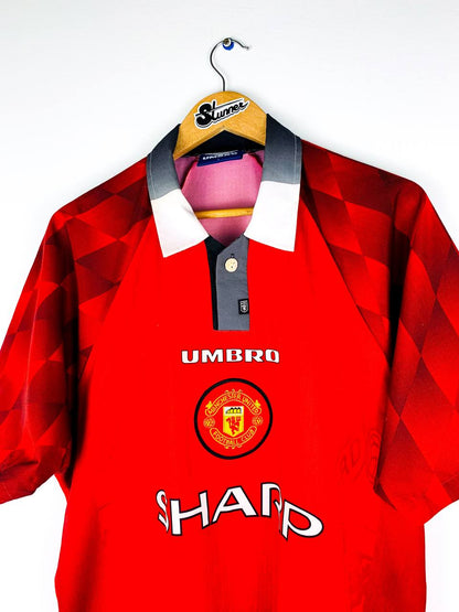 MANCHESTER UNITED 1996/1998 HOME SHIRT #7 CANTONA [L]