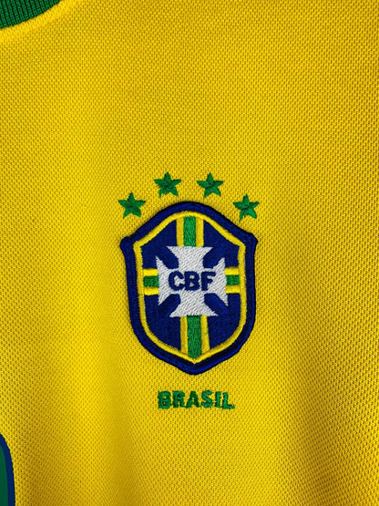 BRAZIL 1998/2000 HOME SHIRT #9 RONALDO [S]