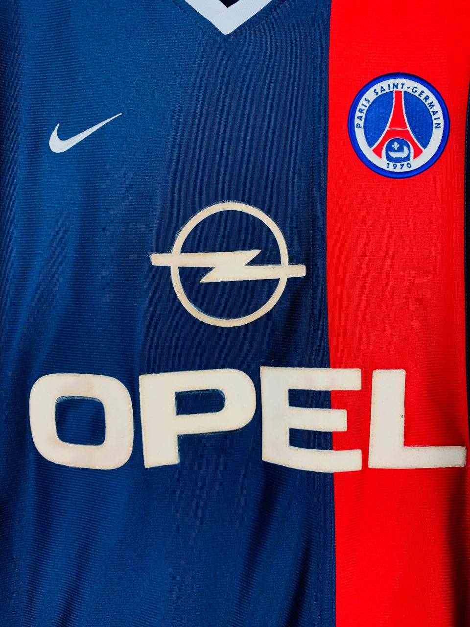 PSG 2001/2002 HOME SHIRT #21 RONALDINHO [L/S]