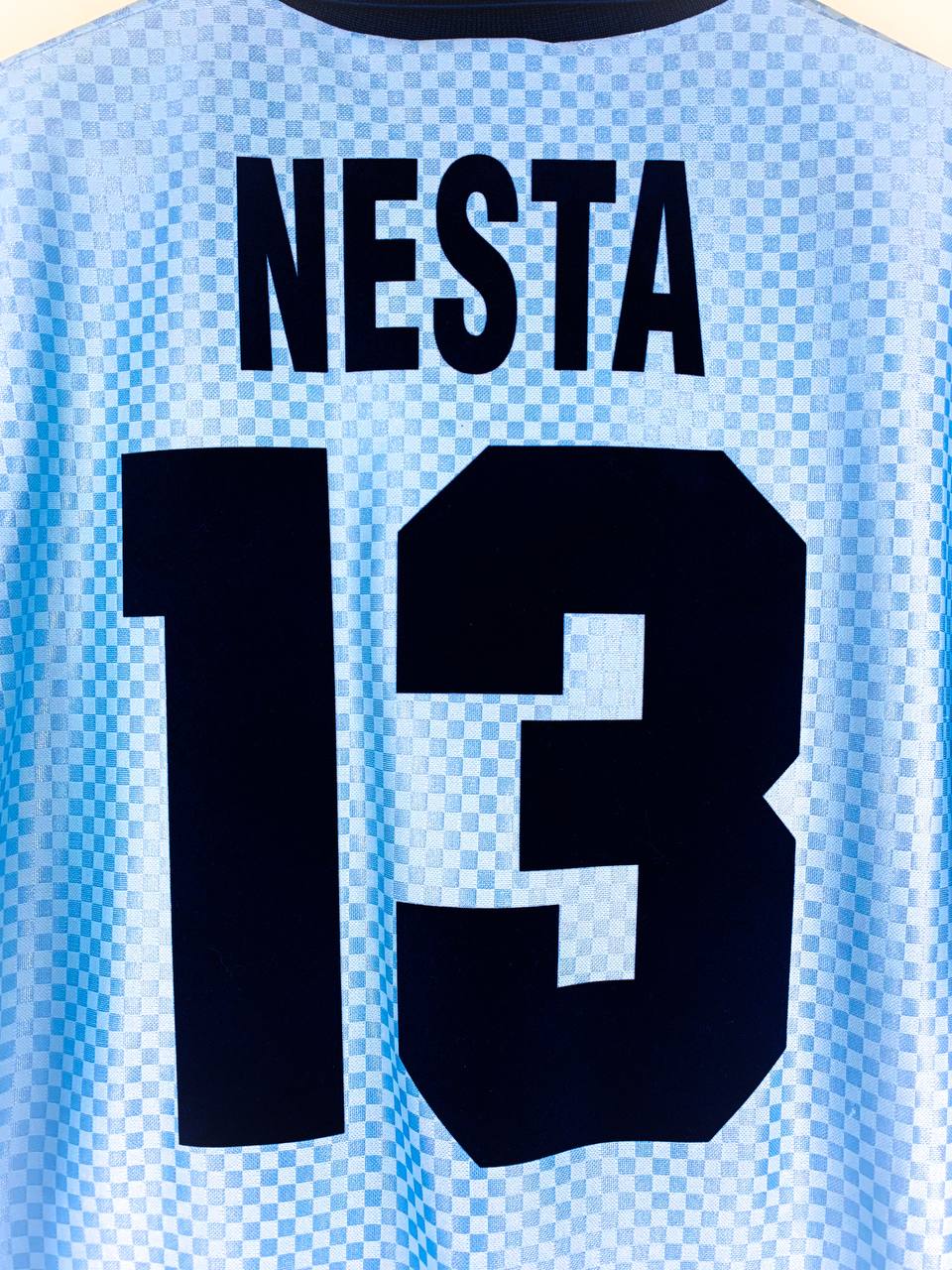 LAZIO 1995/1996 HOME SHIRT #13 NESTA
