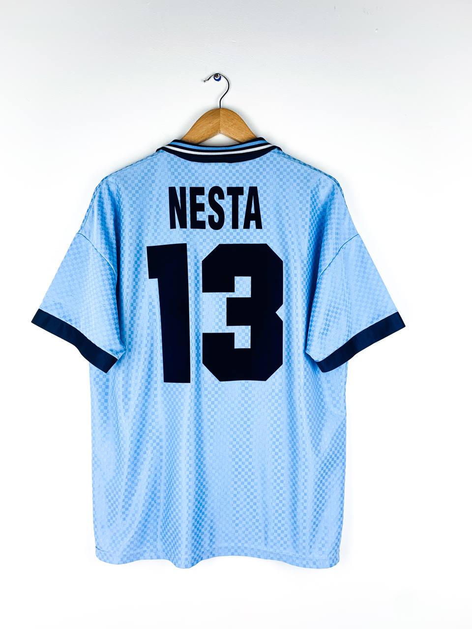 LAZIO 1995/1996 HOME SHIRT #13 NESTA