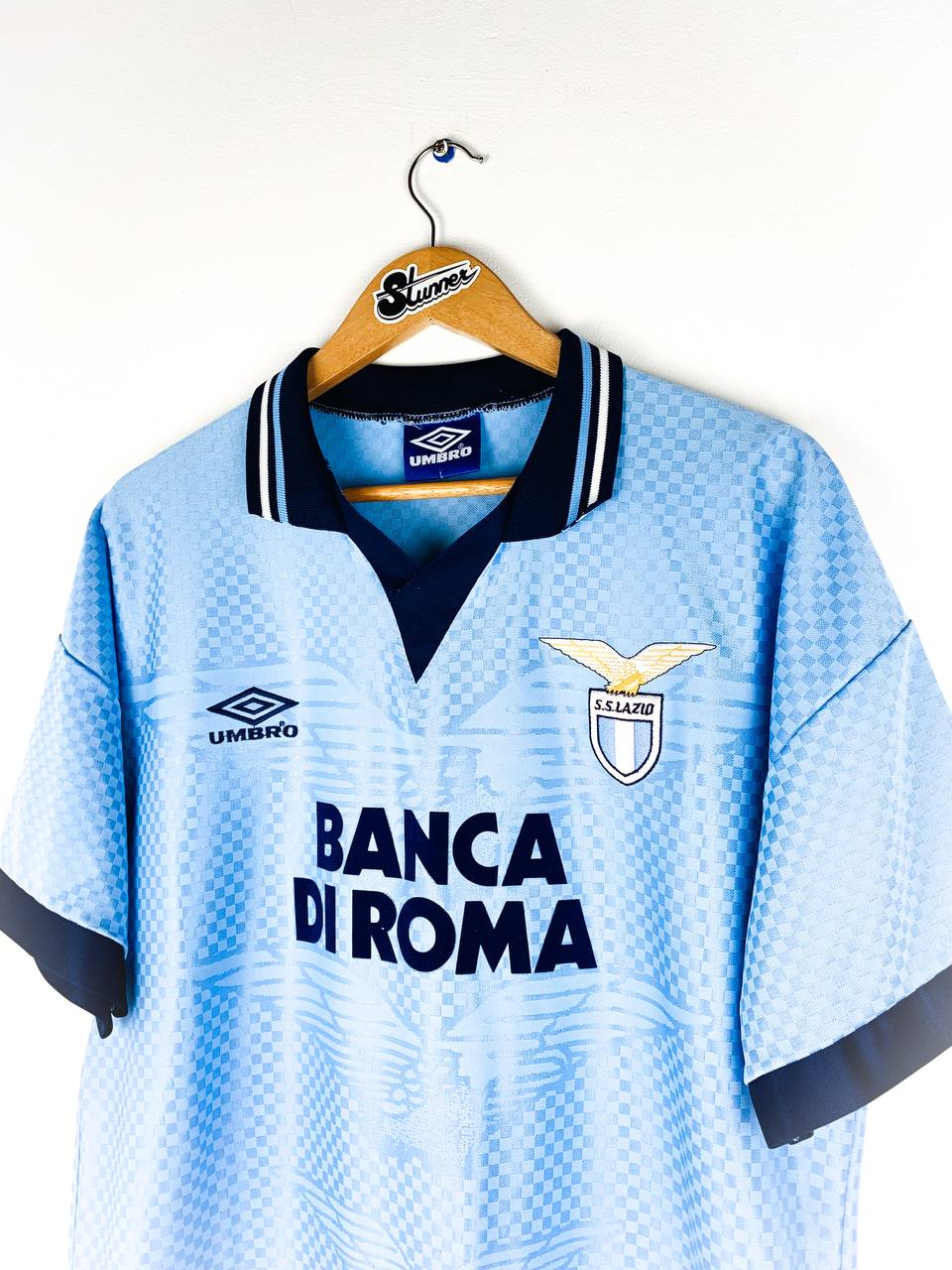 LAZIO 1995/1996 HOME SHIRT #13 NESTA