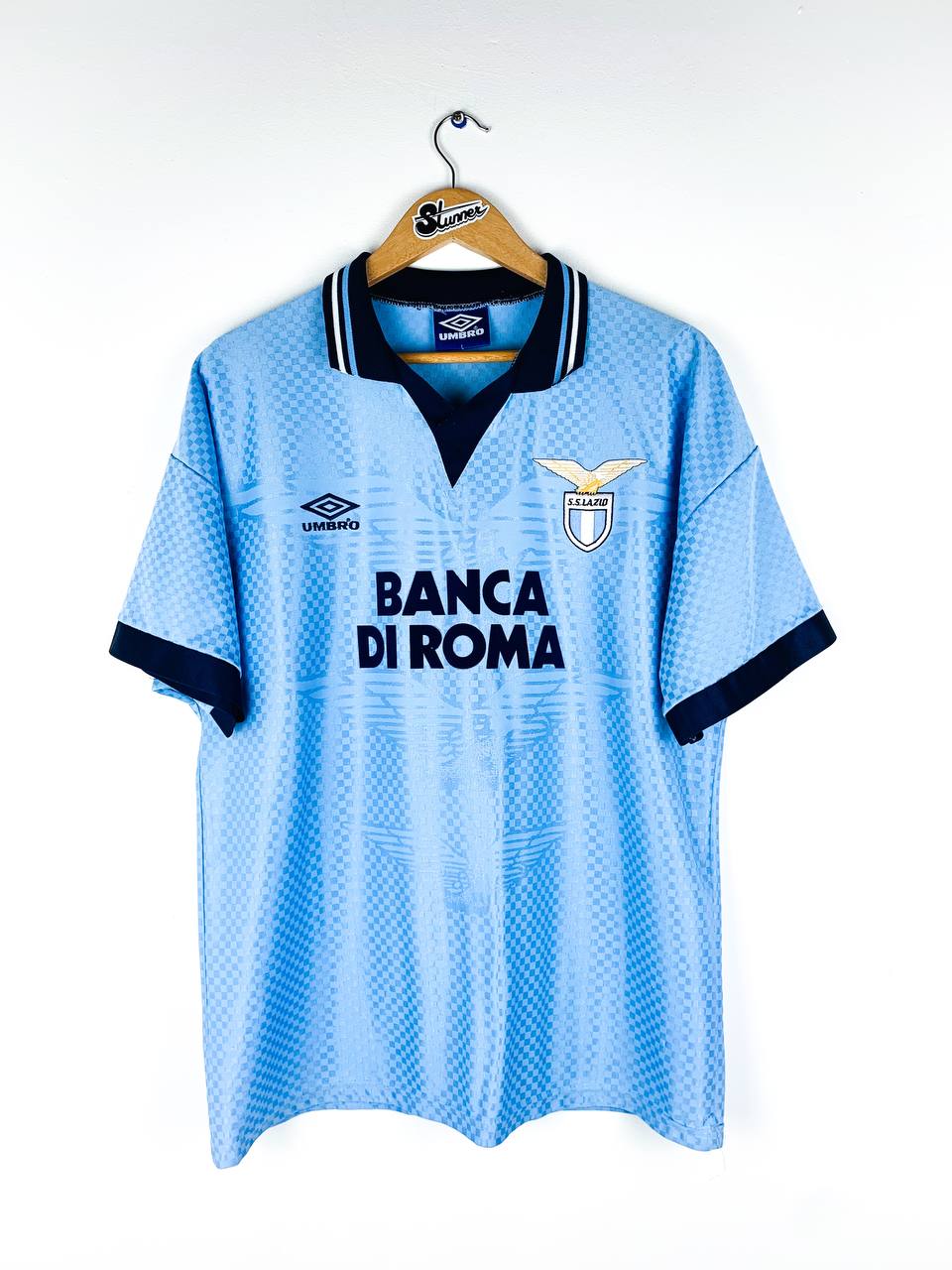LAZIO 1995/1996 HOME SHIRT #13 NESTA
