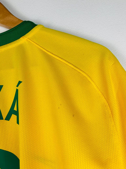 BRAZIL 2008/2010 HOME SHIRT #8 KAKA