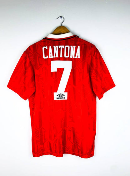 MANCHESTER UNITED 1992/1994 HOME SHIRT #7 CANTONA [L]