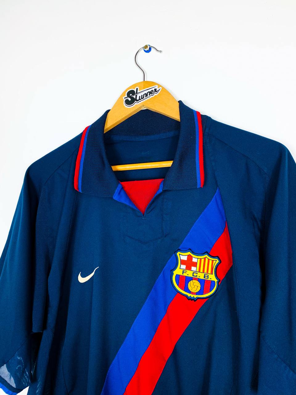 BARCELONA 2002/2003 AWAY SHIRT #6 XAVI