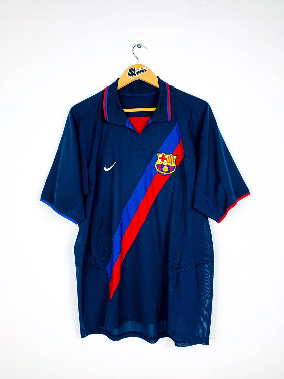 BARCELONA 2002/2003 AWAY SHIRT #6 XAVI