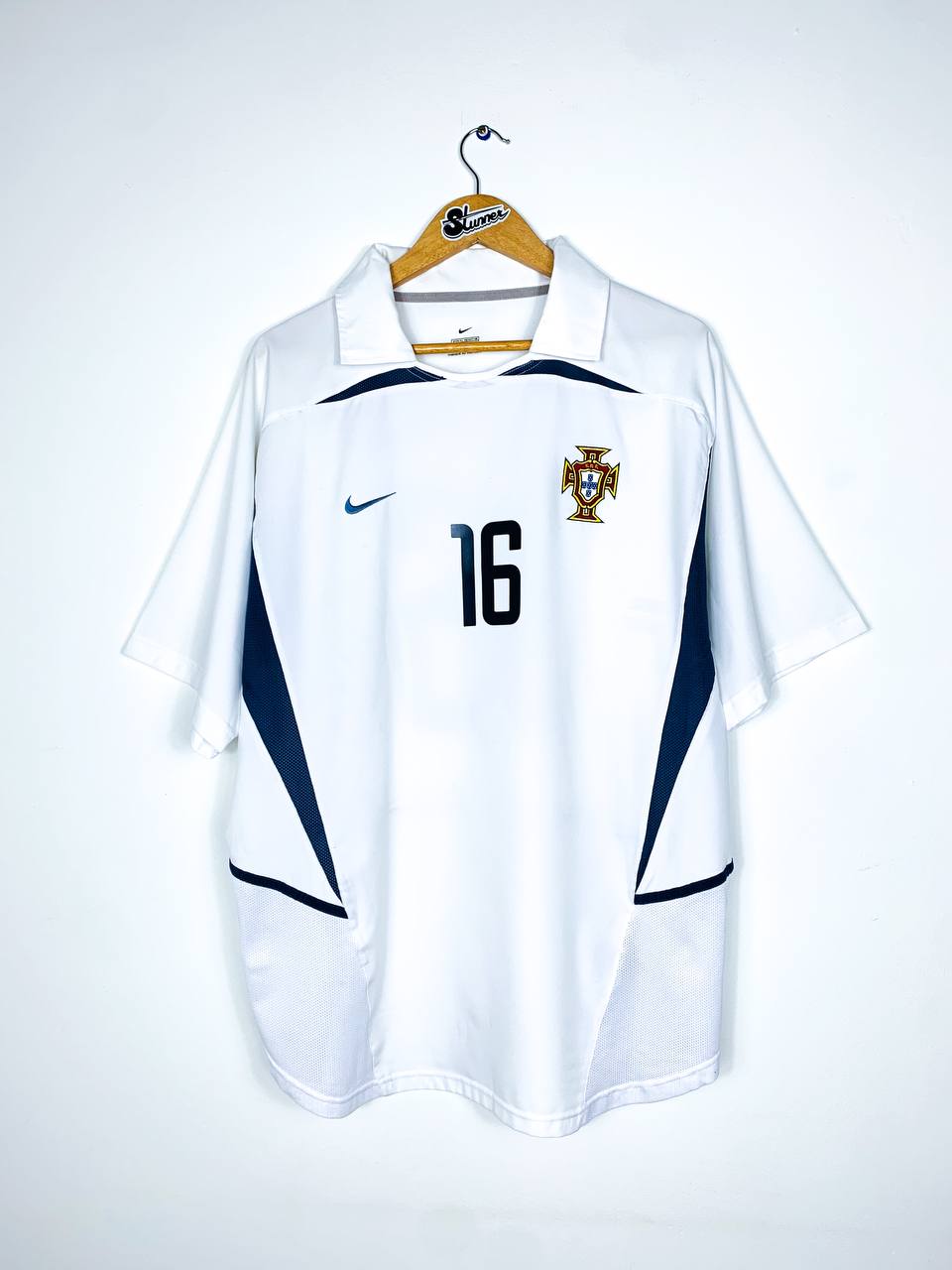 PORTUGAL 2002/2004 AWAY SHIRT #16 C.RONALDO