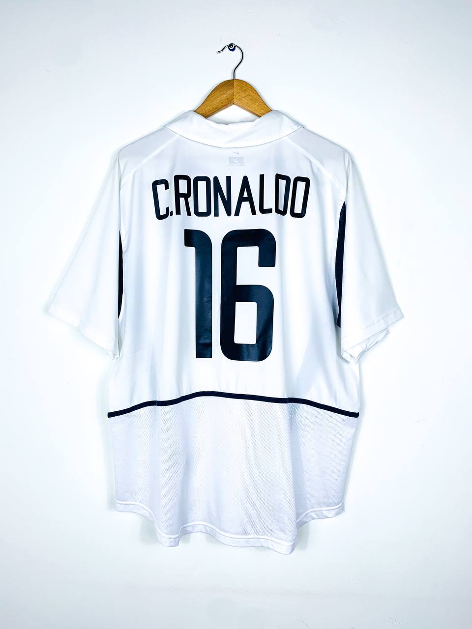 PORTUGAL 2002/2004 AWAY SHIRT #16 C.RONALDO