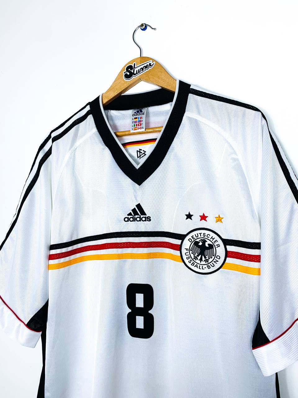 GERMANY 1998/2000 HOME SHIRT #8 MATTHAUS