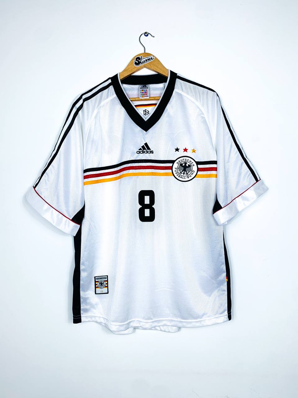 GERMANY 1998/2000 HOME SHIRT #8 MATTHAUS