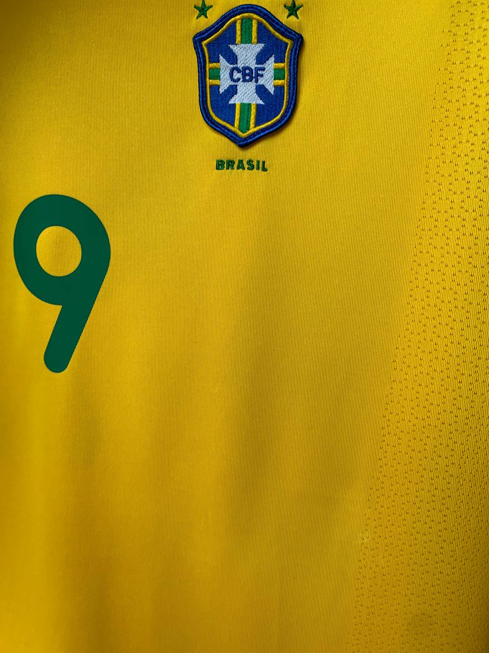 BRAZIL 2000/2002 HOME SHIRT #9 RONALDO